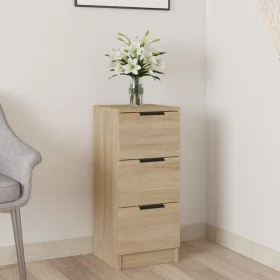 Sideboard aus Sonoma-Eichensperrholz, 30 x 30 x 70 cm von vidaXL, Sideboards - Ref: Foro24-811157, Preis: 63,49 €, Rabatt: %