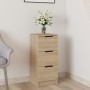 Sideboard aus Sonoma-Eichensperrholz, 30 x 30 x 70 cm von vidaXL, Sideboards - Ref: Foro24-811157, Preis: 65,11 €, Rabatt: %