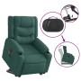 Sillón masaje eléctrico reclinable elevable tela verde oscuro | Foro24.es | Tu tienda online para hogar, jardín y más Foro24.es