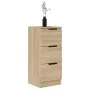 Aparador de madera contrachapada roble Sonoma 30x30x70 cm de vidaXL, Aparadores - Ref: Foro24-811157, Precio: 63,78 €, Descue...