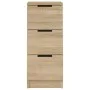 Sideboard aus Sonoma-Eichensperrholz, 30 x 30 x 70 cm von vidaXL, Sideboards - Ref: Foro24-811157, Preis: 63,78 €, Rabatt: %