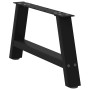 Patas para mesa de centro en forma de A (2 unidades), color negro, 60 x (30-31) cm, acero | Foro24.es | Tu tienda online para hogar, jardín y más Foro24.es
