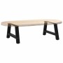 Patas para mesa de centro en forma de A (2 unidades), color negro, 60 x (30-31) cm, acero | Foro24.es | Tu tienda online para hogar, jardín y más Foro24.es