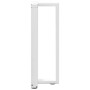 Patas para consola en forma de T (2 unidades), color blanco, 38 x 25 x (72-73) cm, acero | Foro24.es | Tu tienda online para hogar, jardín y más Foro24.es