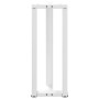 Patas para consola en forma de T (2 unidades), color blanco, 38 x 25 x (72-73) cm, acero | Foro24.es | Tu tienda online para hogar, jardín y más Foro24.es