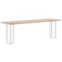 Patas para consola en forma de T (2 unidades), color blanco, 38 x 25 x (72-73) cm, acero | Foro24.es | Tu tienda online para hogar, jardín y más Foro24.es