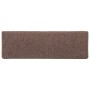 Alfombrilla escalera 30 uds 65x21x4 cm marrón von , Treppenmatten - Ref: Foro24-3365776, Preis: 129,45 €, Rabatt: %