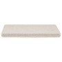 Alfombra autoadhesiva escalera sisal 30 uds 65x21x4 cm Cream von , Treppenmatten - Ref: Foro24-3365893, Preis: 238,30 €, Raba...