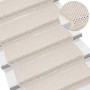 Alfombra autoadhesiva escalera sisal 30 uds 65x21x4 cm Cream von , Treppenmatten - Ref: Foro24-3365893, Preis: 238,30 €, Raba...