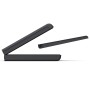 Tumbona Keter con cojín "Mallorca" Textura Yute Antracita by , Loungers - Ref: Foro24-447614, Price: 131,90 €, Discount: %