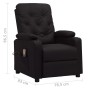 Sillón de masaje de cuero sintético negro by , Electric massage chairs - Ref: Foro24-339129, Price: 229,61 €, Discount: %