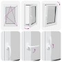 Ventana de sótano "RISOR" 60x80 cm oscilobatiente DIN derecha | Foro24.es | Tu tienda online para hogar, jardín y más Foro24.es