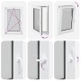 Ventana de sótano "RISOR" 60x90 cm oscilobatiente DIN izquierda | Foro24.es | Tu tienda online para hogar, jardín y más Foro24.es