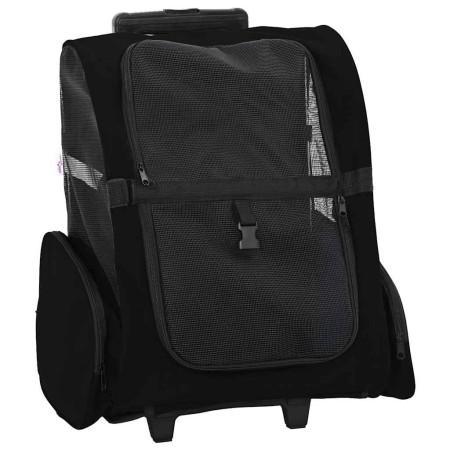 VidaXL - Carrito para mascotas 3 en 1, diseño negro, 48 x 32 x 57 cm, tela Oxford von , Kinderwagen für Haustiere - Ref: Foro...