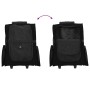 VidaXL - Carrito para mascotas 3 en 1, diseño negro, 48 x 32 x 57 cm, tela Oxford von , Kinderwagen für Haustiere - Ref: Foro...