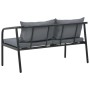 Sofá de jardín de 2 plazas con cojines de aluminio gris von , Outdoor-Sofas - Ref: Foro24-44699, Preis: 219,76 €, Rabatt: %