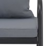 Sofá de jardín de 2 plazas con cojines de aluminio gris von , Outdoor-Sofas - Ref: Foro24-44699, Preis: 219,76 €, Rabatt: %