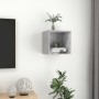 Armario de pared madera contrachapada gris hormigón 37x37x37 cm | Foro24.es | Tu tienda online para hogar, jardín y más Foro24.es