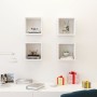 Estantes cubo de pared 4 unidades blanco 26x15x26 cm by , Shelves and shelves - Ref: Foro24-807026, Price: 38,78 €, Discount: %