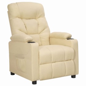 Sillón reclinable de tela crema von , Sessel - Ref: Foro24-339091, Preis: 183,22 €, Rabatt: %