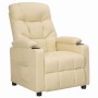 Sillón reclinable de tela crema von , Sessel - Ref: Foro24-339091, Preis: 183,22 €, Rabatt: %