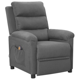 Sillón de masaje tela gris claro