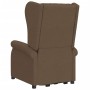 Sillón elevable tela marrón by , Armchairs - Ref: Foro24-289734, Price: 382,59 €, Discount: %