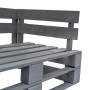 Sofá de jardín de palets con cojines grises madera de pino von , Outdoor-Sofas - Ref: Foro24-275294, Preis: 149,23 €, Rabatt: %