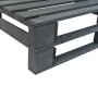 Sofá de jardín de palets con cojines grises madera de pino von , Outdoor-Sofas - Ref: Foro24-275294, Preis: 149,23 €, Rabatt: %