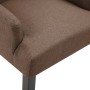 Sillas de comedor con reposabrazos 2 unidades tela marrón von , Essstühle - Ref: Foro24-276911, Preis: 230,77 €, Rabatt: %