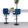 Taburetes de cocina 2 unidades terciopelo azul by , Kitchen stools - Ref: Foro24-334663, Price: 117,07 €, Discount: %