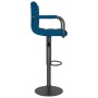 Taburetes de cocina 2 unidades terciopelo azul by , Kitchen stools - Ref: Foro24-334663, Price: 117,07 €, Discount: %