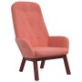 Sillón de relax de terciopelo rosa | Foro24.es | Tu tienda online para hogar, jardín y más Foro24.es