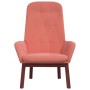 Sillón de relax de terciopelo rosa | Foro24.es | Tu tienda online para hogar, jardín y más Foro24.es