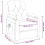 Sillón de masaje de tela color crema | Foro24.es | Tu tienda online para hogar, jardín y más Foro24.es