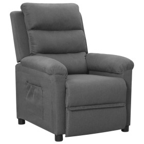 Sillón reclinable de tela gris claro by , Armchairs - Ref: Foro24-342339, Price: 213,42 €, Discount: %