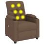 Sillón de masaje eléctrico tela marrón | Foro24.es | Tu tienda online para hogar, jardín y más Foro24.es