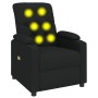 Sillón de masaje de tela negro by , Electric massage chairs - Ref: Foro24-339114, Price: 225,44 €, Discount: %