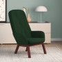 Sillón de relax de terciopelo verde oscuro | Foro24.es | Tu tienda online para hogar, jardín y más Foro24.es