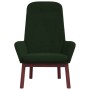 Sillón de relax de terciopelo verde oscuro | Foro24.es | Tu tienda online para hogar, jardín y más Foro24.es