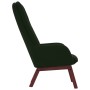 Sillón de relax de terciopelo verde oscuro | Foro24.es | Tu tienda online para hogar, jardín y más Foro24.es