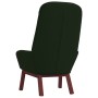 Sillón de relax de terciopelo verde oscuro | Foro24.es | Tu tienda online para hogar, jardín y más Foro24.es