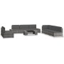 Juego de muebles de jardín 9 piezas ratán sintético gris von , Gartensets - Ref: Foro24-3054609, Preis: 952,83 €, Rabatt: %