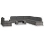 Juego de muebles de jardín 9 piezas ratán sintético gris von , Gartensets - Ref: Foro24-3054609, Preis: 952,83 €, Rabatt: %