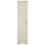 Vanila Ice Kunststoff-Kleiderschrank im Holzdesign, 40 x 43 x 164 cm von vidaXL, Schließfächer und Lagerschränke - Ref: Foro2...