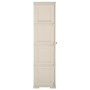 Vanila Ice Kunststoff-Kleiderschrank im Holzdesign, 40 x 43 x 164 cm von vidaXL, Schließfächer und Lagerschränke - Ref: Foro2...