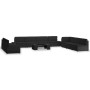 Juego de muebles de jardín 10 piezas ratán sintético negro by , Garden sets - Ref: Foro24-3054586, Price: 1,00 €, Discount: %