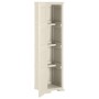Vanila Ice Kunststoff-Kleiderschrank im Holzdesign, 40 x 43 x 164 cm von vidaXL, Schließfächer und Lagerschränke - Ref: Foro2...