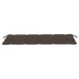 Banco de jardín apilable con cojín madera maciza de teca 159 cm by , garden benches - Ref: Foro24-3063329, Price: 244,84 €, D...