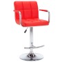 Taburetes de cocina 2 unidades cuero sintético rojo von , Küchenhocker - Ref: Foro24-323625, Preis: 129,58 €, Rabatt: %